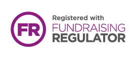 The purple FR symbol of the Fundraising Regulator